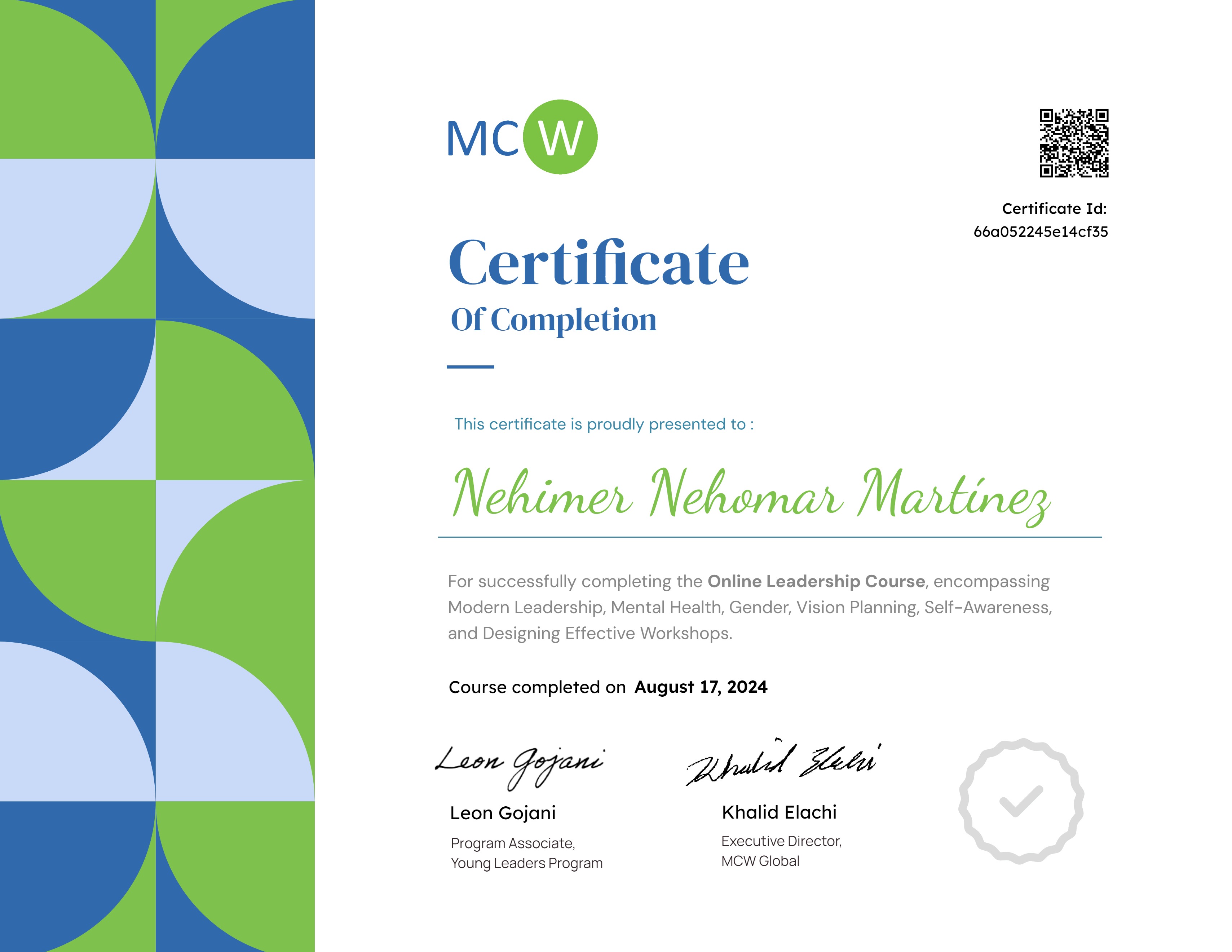 Online Leadership Course